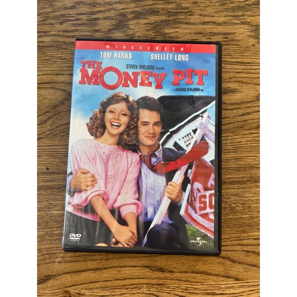 The Money Pit DVD 1986 Comedy Movie Tom Hanks Shelley Long Spielberg Pre-Owned - Picture 1 of 4